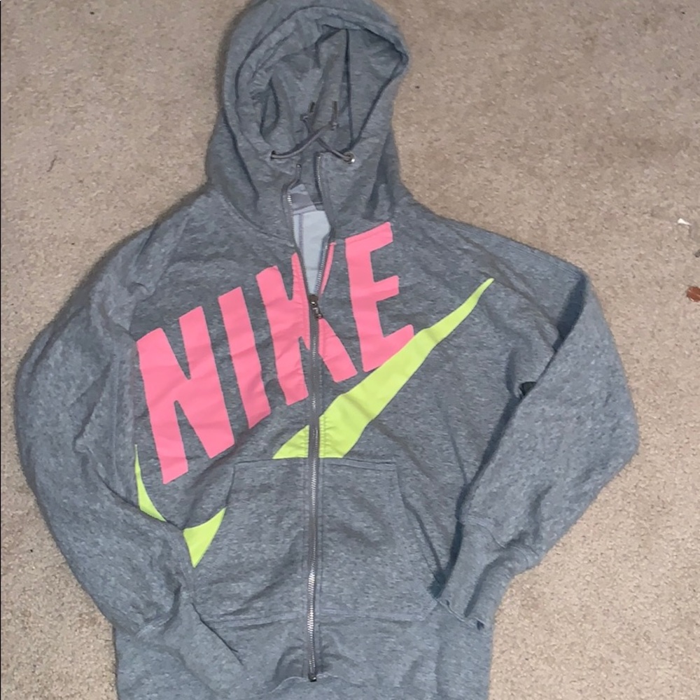 NIKE full zip sweatshirt size med nwot
